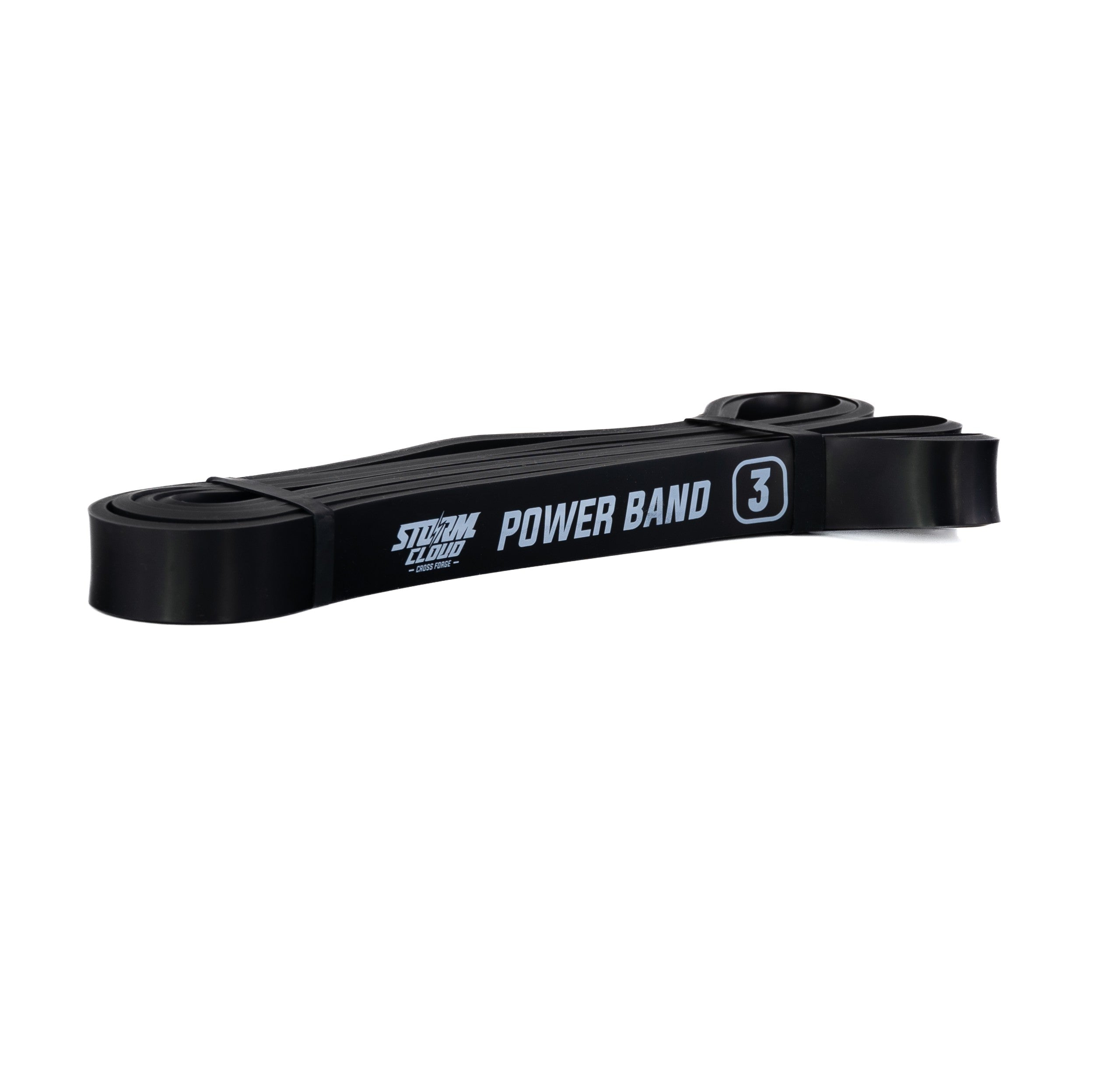 StormCloud Guma Oporowa Treningowa Power Band Czarna Lvl 3