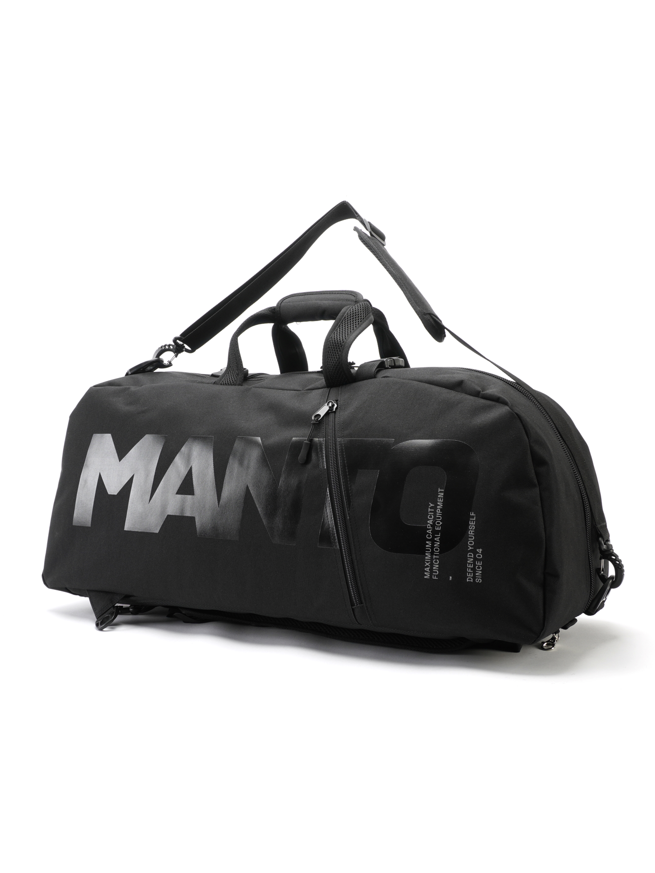 MANTO torba sportowa/plecak BLACKOUT Czarna