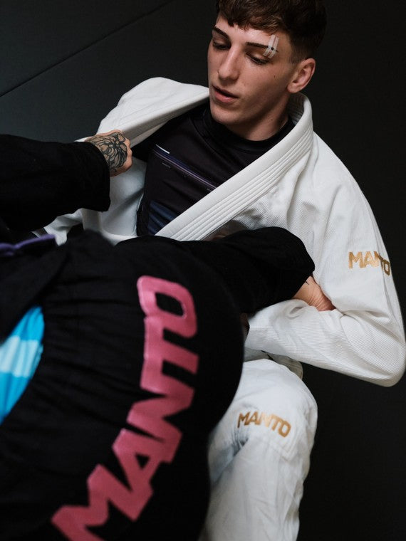 MANTO Kimono/GI BJJ Męskie RISE 2.0 Białe