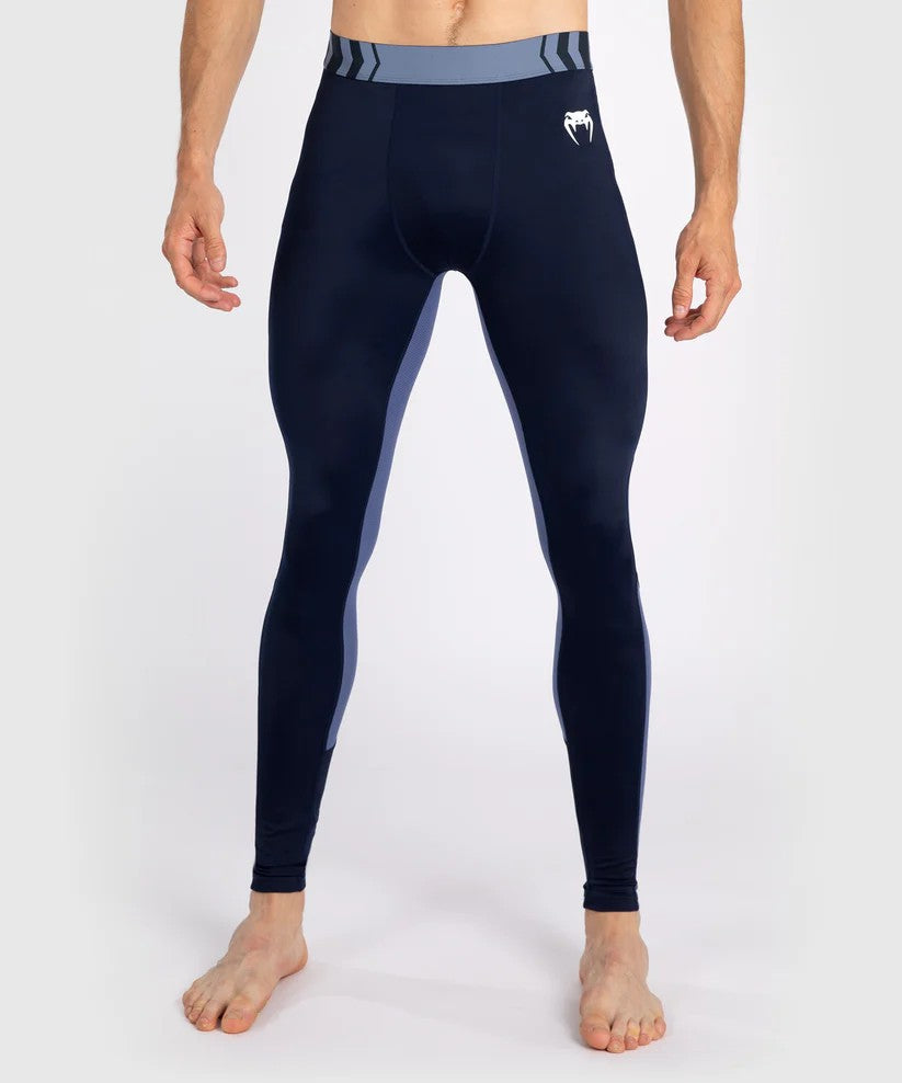 Venum Legginsy Męskie Tempest Navy Granatowe/Błękitne