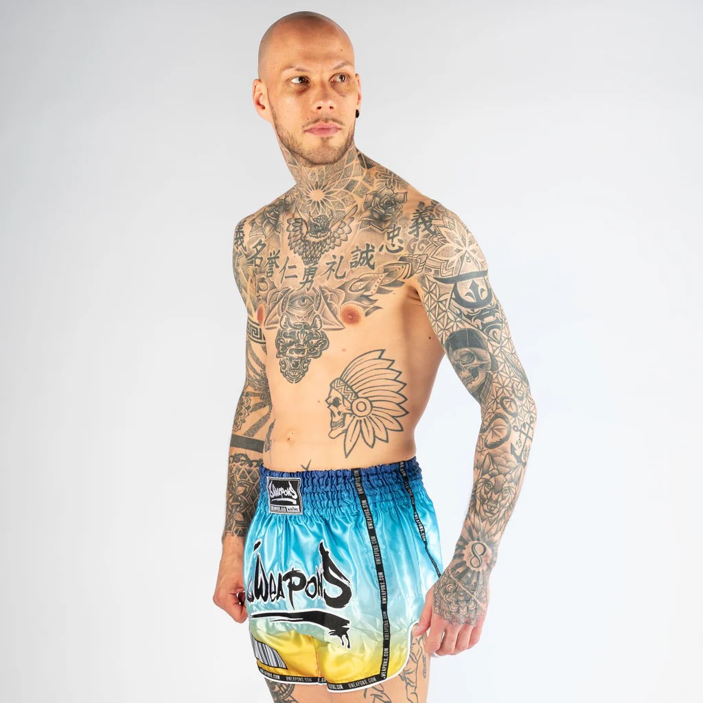 8 Weapons Spodenki Muay Thai Vivo Sunrise