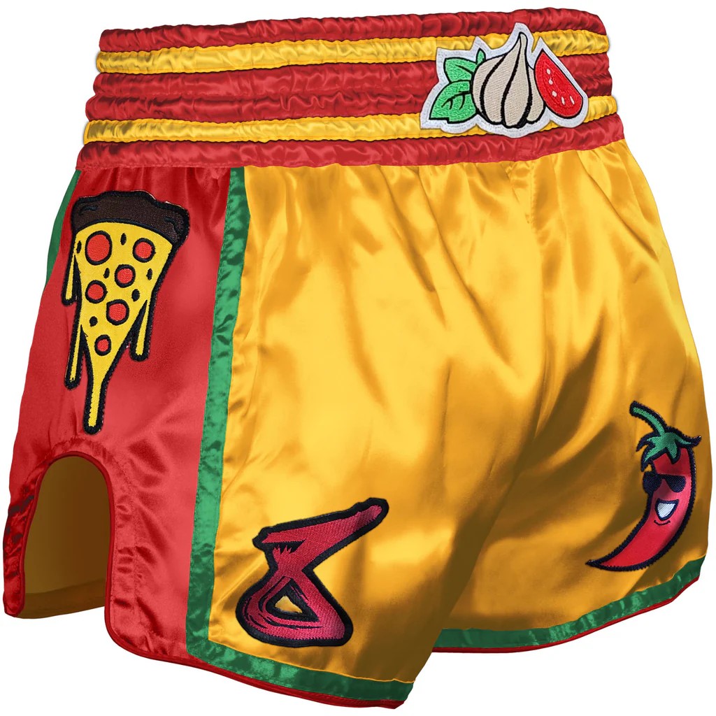 8 Weapons Spodenki Muay Thai Muay Pizza