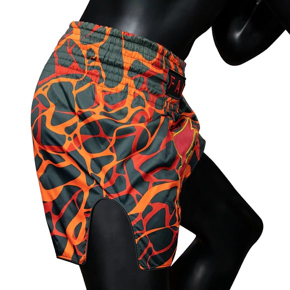 Fairtex Spodenki Muay Thai Magma BS1926 Czerwone/Czarne