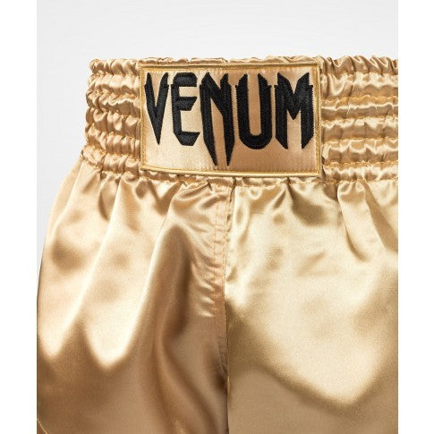 Venum Spodenki Muay Thai Classic Złote/Czarne