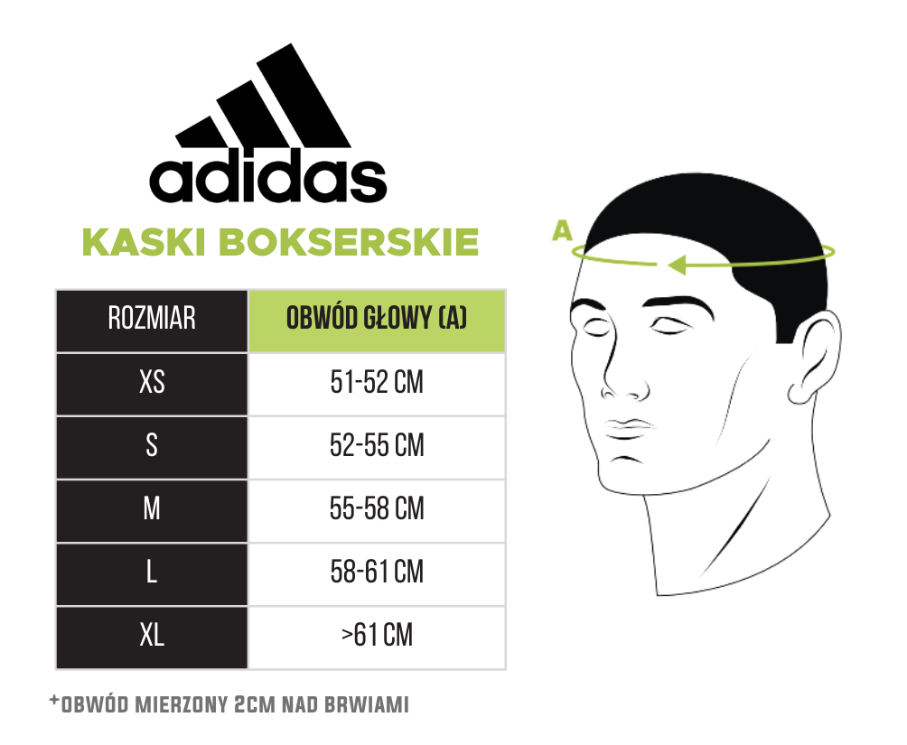 Adidas Kask Bokserski Combat Czerwony