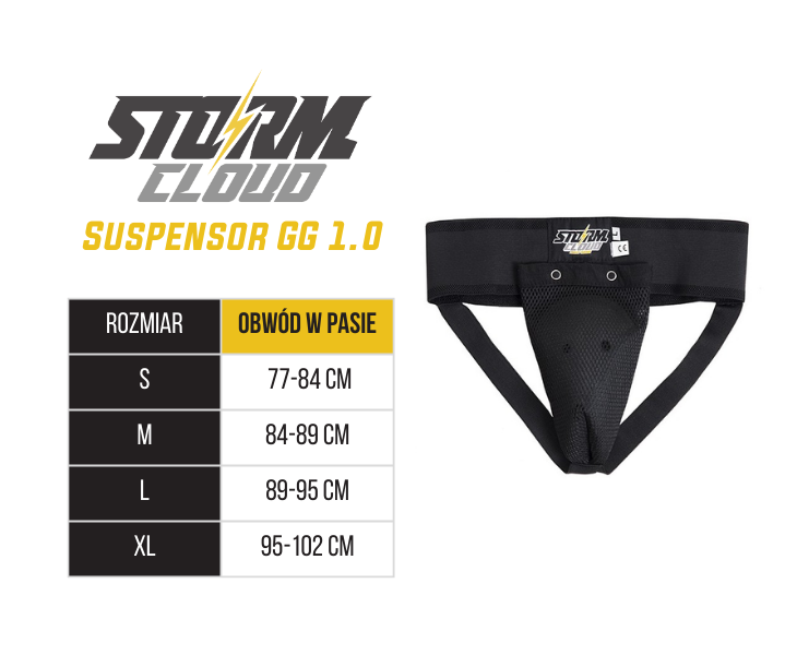 StormCloud Suspensor GG 1.0 Czarny