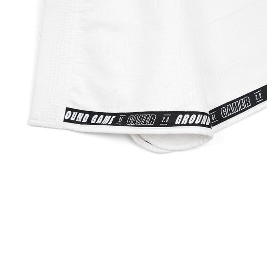 Ground Game Kimono/Gi BJJ Męskie Gamer 2.0 Białe