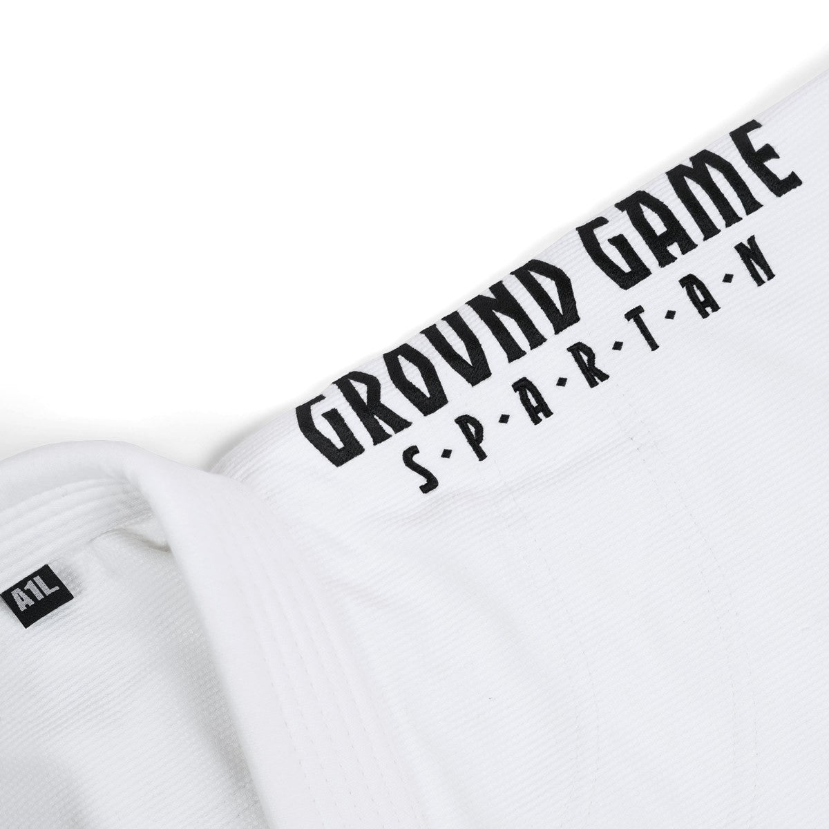 Ground Game Kimono/Gi BJJ Męskie Spartan Białe
