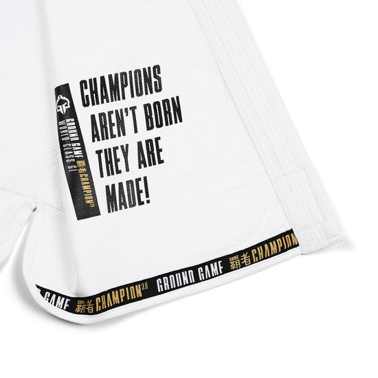 Ground Game Kimono/Gi BJJ Męskie Champion 3.0 Białe