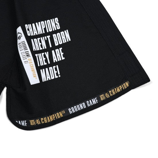 Ground Game Kimono/Gi BJJ Męskie Champion 3.0 Czarne