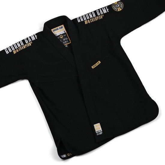 Ground Game Kimono/Gi BJJ Męskie Champion 3.0 Czarne