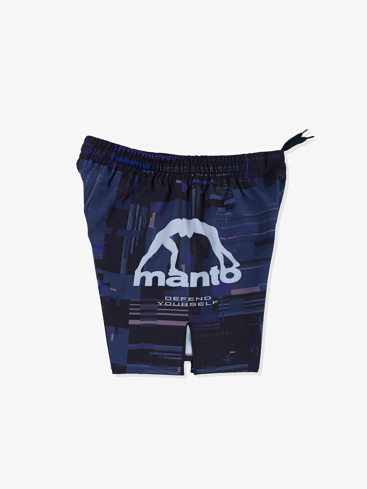 MANTO spodenki do MMA ENDURE Czarne/Granatowe