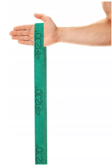 4FIZJO Guma materiałowa Flex Band długa - zielona (opór 7-13 kg)
