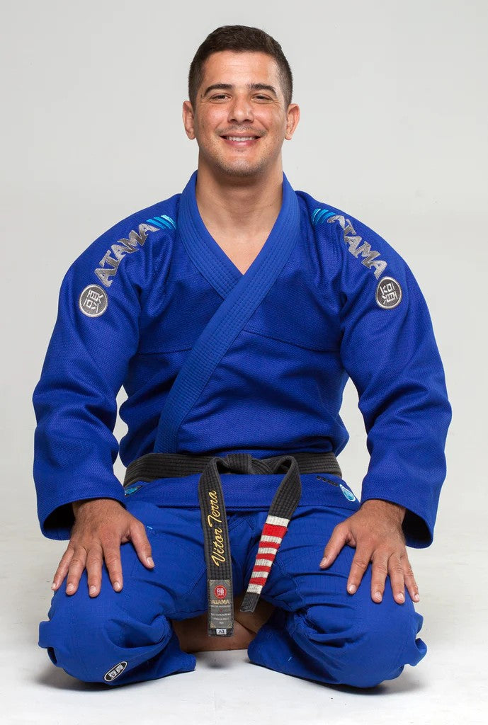 Atama Gi / Kimono BJJ Męskie Mundial Niebieskie