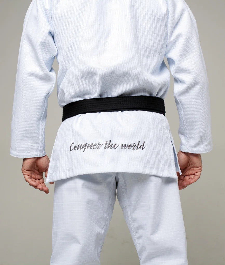 Atama Gi / Kimono BJJ Męskie Mundial Białe