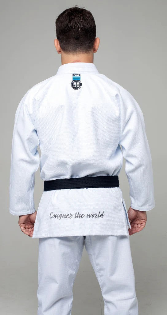 Atama Gi / Kimono BJJ Męskie Mundial Białe