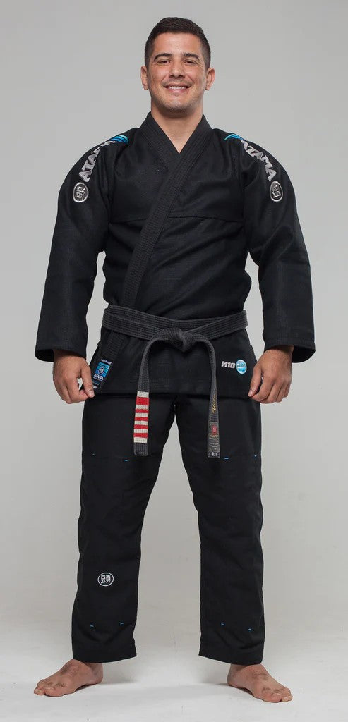 Atama Gi / Kimono BJJ Męskie Mundial Czarne