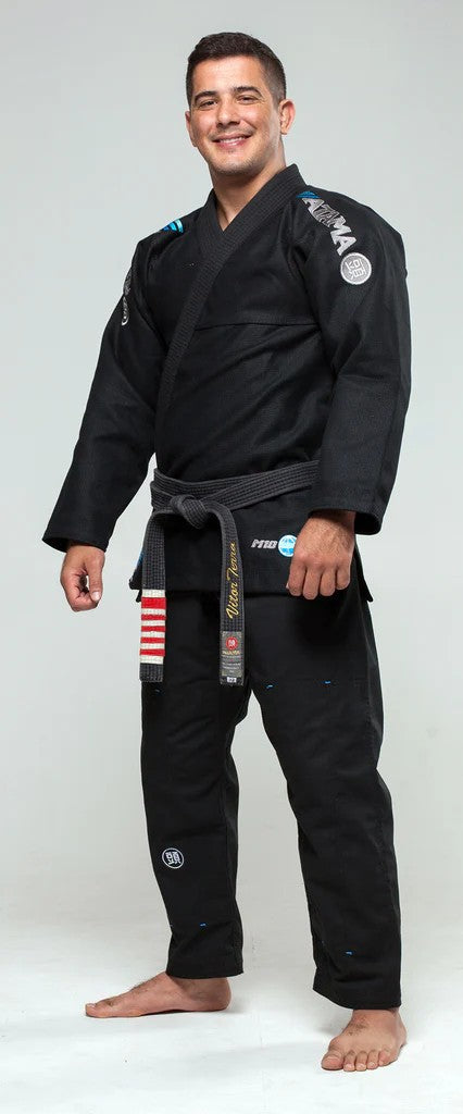 Atama Gi / Kimono BJJ Męskie Mundial Czarne