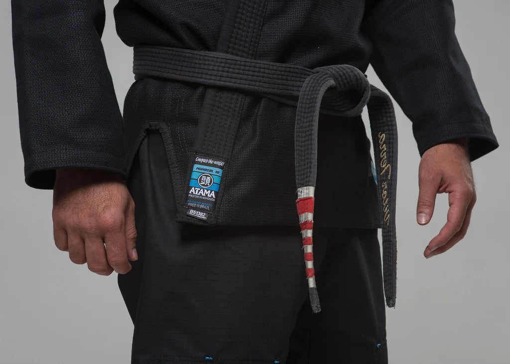 Atama Gi / Kimono BJJ Męskie Mundial Czarne