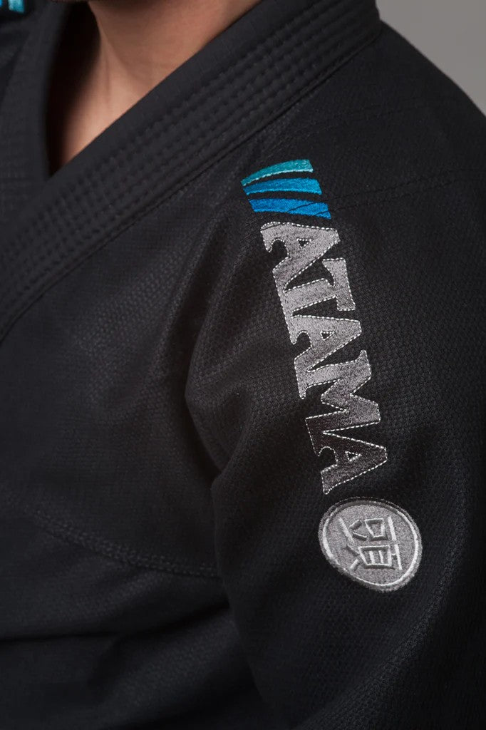Atama Gi / Kimono BJJ Męskie Mundial Czarne