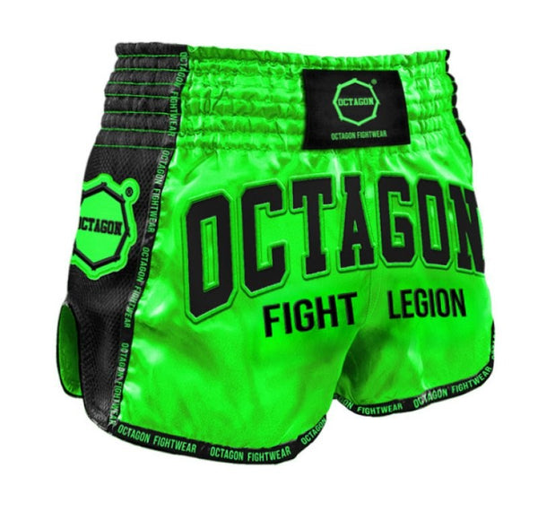 Octagon Spodenki Muay Thai Fight Legion Zielone