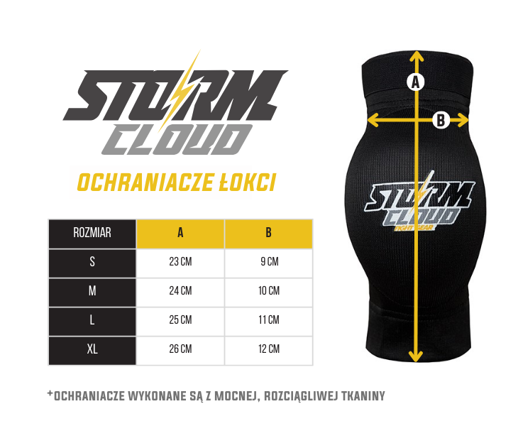 StormCloud Ochraniacze Łokci