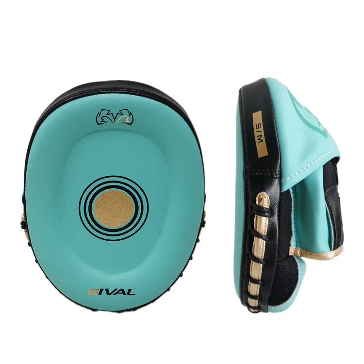 Rival Tarcze Bokserskie RPM80 Punch Mitts Aqua Seledynowe