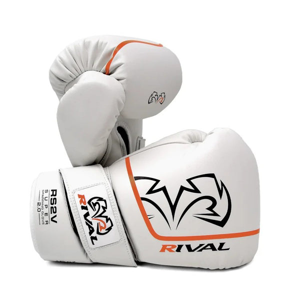Rival Rękawice bokserskie sparingowe RS2V Super 2.0 Białe