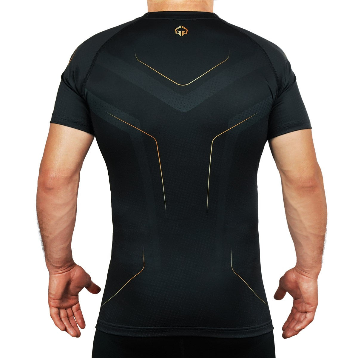 Ground Game Rashguard z krótkim rękawem Gold 2.0