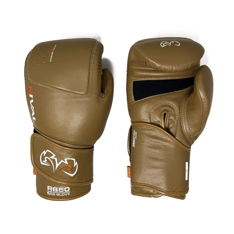 Rival Rękawice Bokserskie Przyrządowe RB50 Intelli-Shock Brown