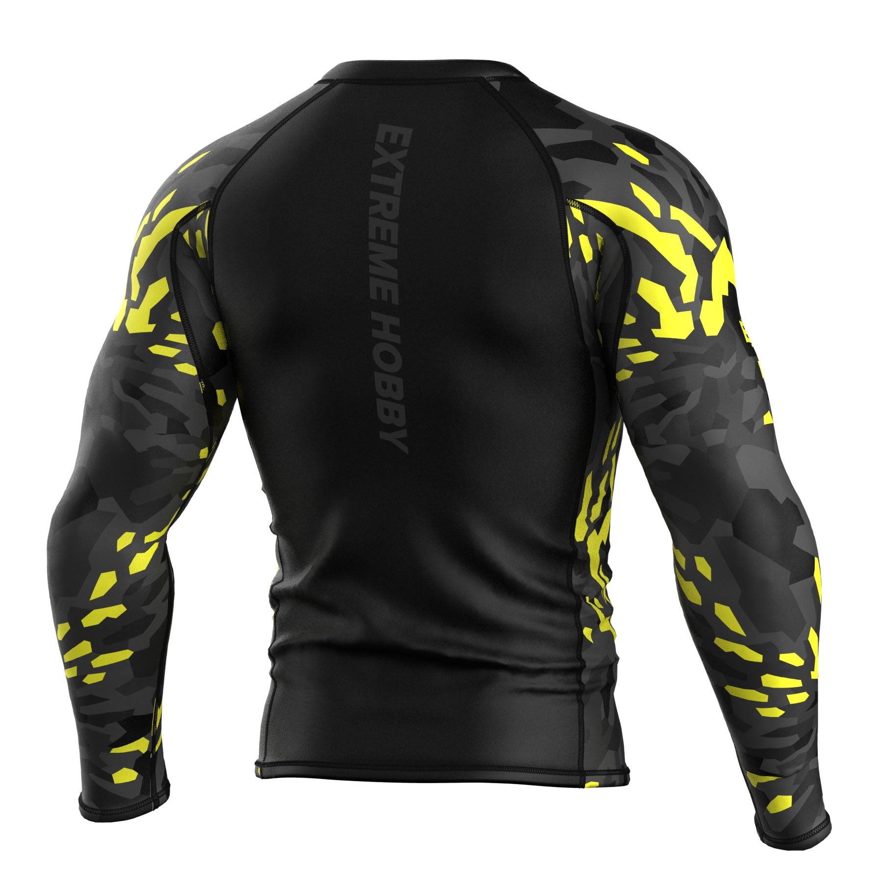 Extreme Hobby Rashguard długi rękaw Black Panther Czarno-Żółty
