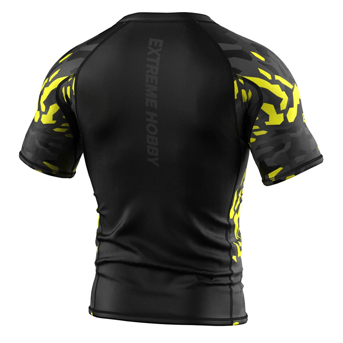 Extreme Hobby Rashguard krótki rękaw Black Panther Czarno-Żółty
