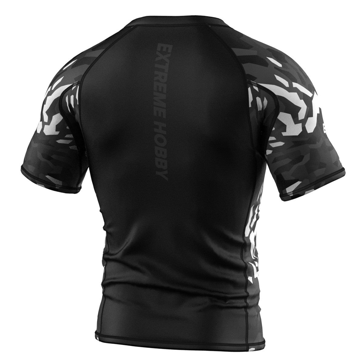 Extreme Hobby Rashguard krótki rękaw Black Panther Czarno-Biały