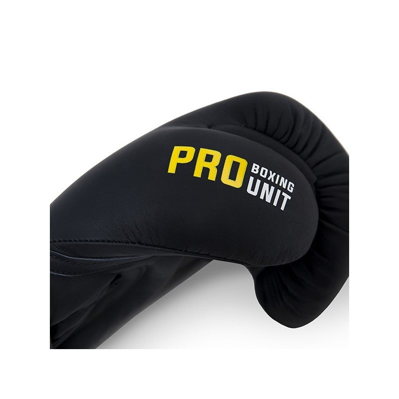 Zestaw bokserski PRO Rękawice bokserskie Boxing Pro Czarne + owijki premium + ochraniacz na zęby