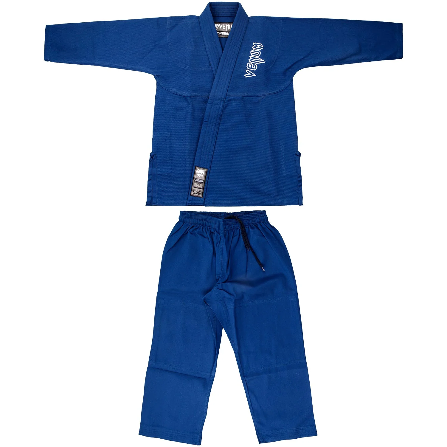 Venum Kimono/Gi dla dzieci Contender Niebieskie + biały pas