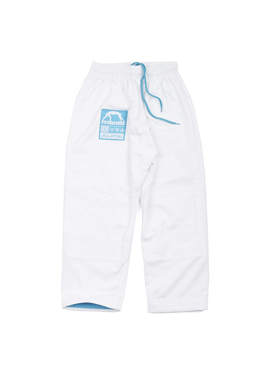 MANTO Kimono/Gi dla dzieci Junior 2.0 Białe + Biały pas