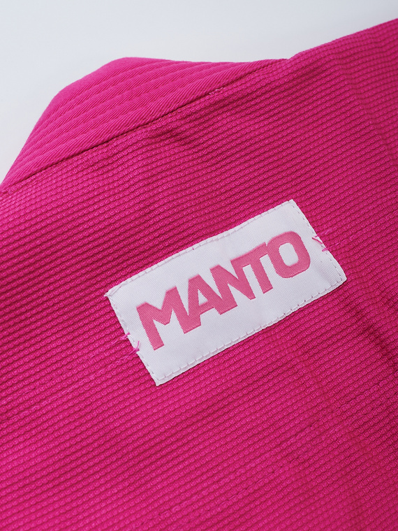 MANTO Kimono/Gi dla dzieci Junior 2.0 Różowe + Biały pas