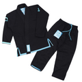 MANTO Kimono/Gi dla dzieci Junior 2.0 Czarne + Biały Pas