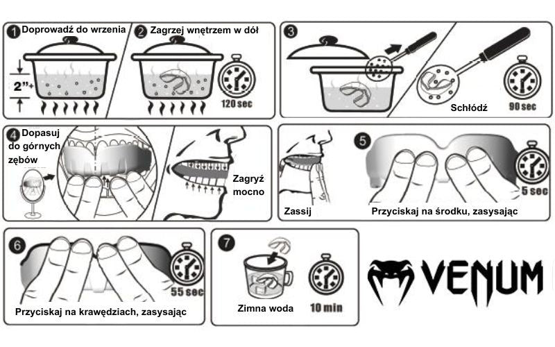 Venum Ochraniacz Na Zęby Challenger Czarny/Żółty
