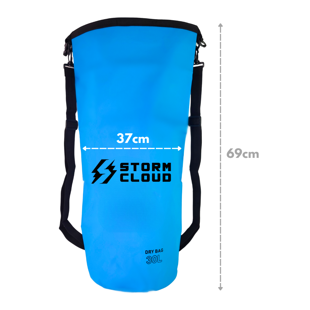 StormCloud Bajau Worek wodoodporny / plecak 30 l niebieski