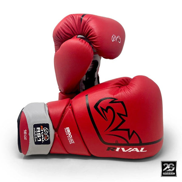 Rival Rękawice bokserskie sparingowe RS1 Pro Anniversary Czerwone