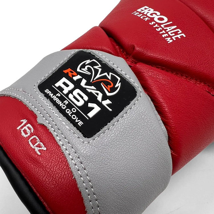 Rival Rękawice bokserskie sparingowe RS1 Pro Anniversary Czerwone