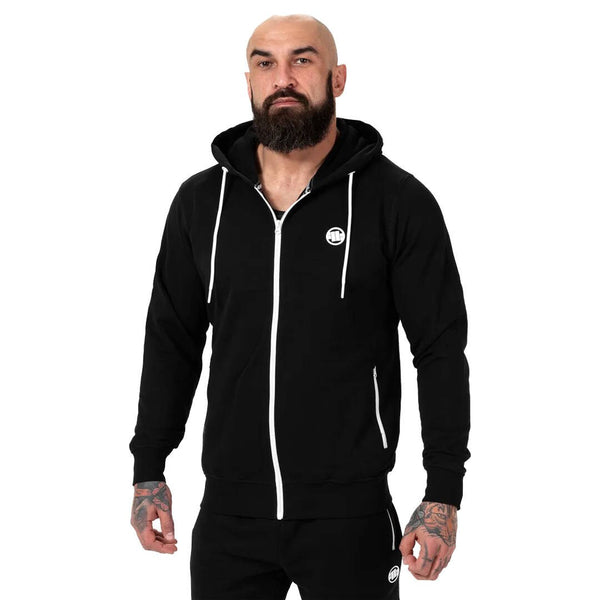 Pitbull Bluza męska Rozpinana z kapturem Small Logo French Terry