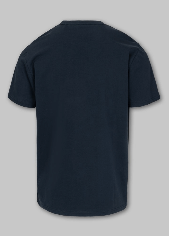 Pitbull T-shirt bawełniany, klasyczny model Scratch niebieski