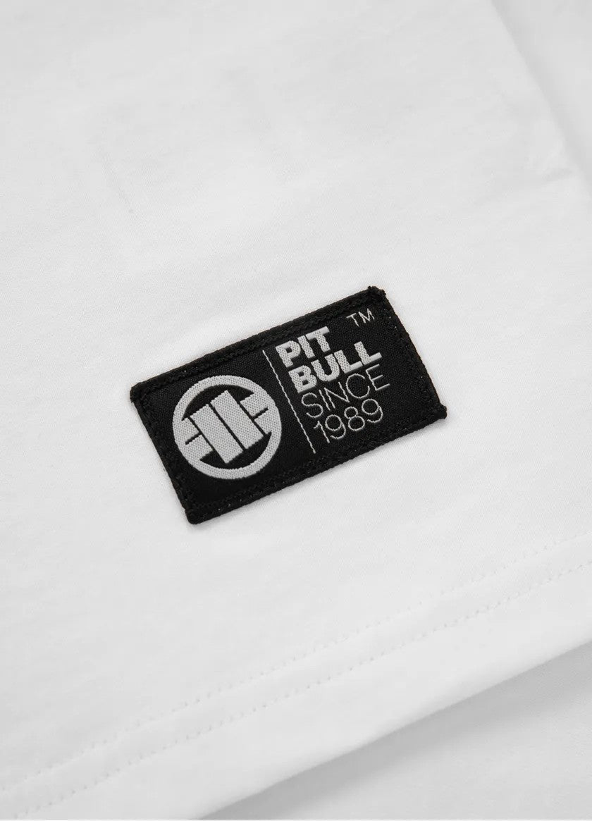 Pitbull T-shirt Bawełniany No Logo Biały