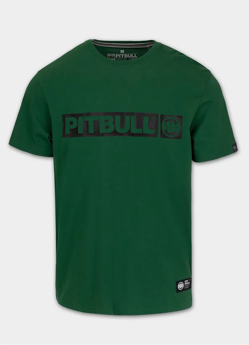 Pitbull T-shirt bawełniany Hilltop Zielony