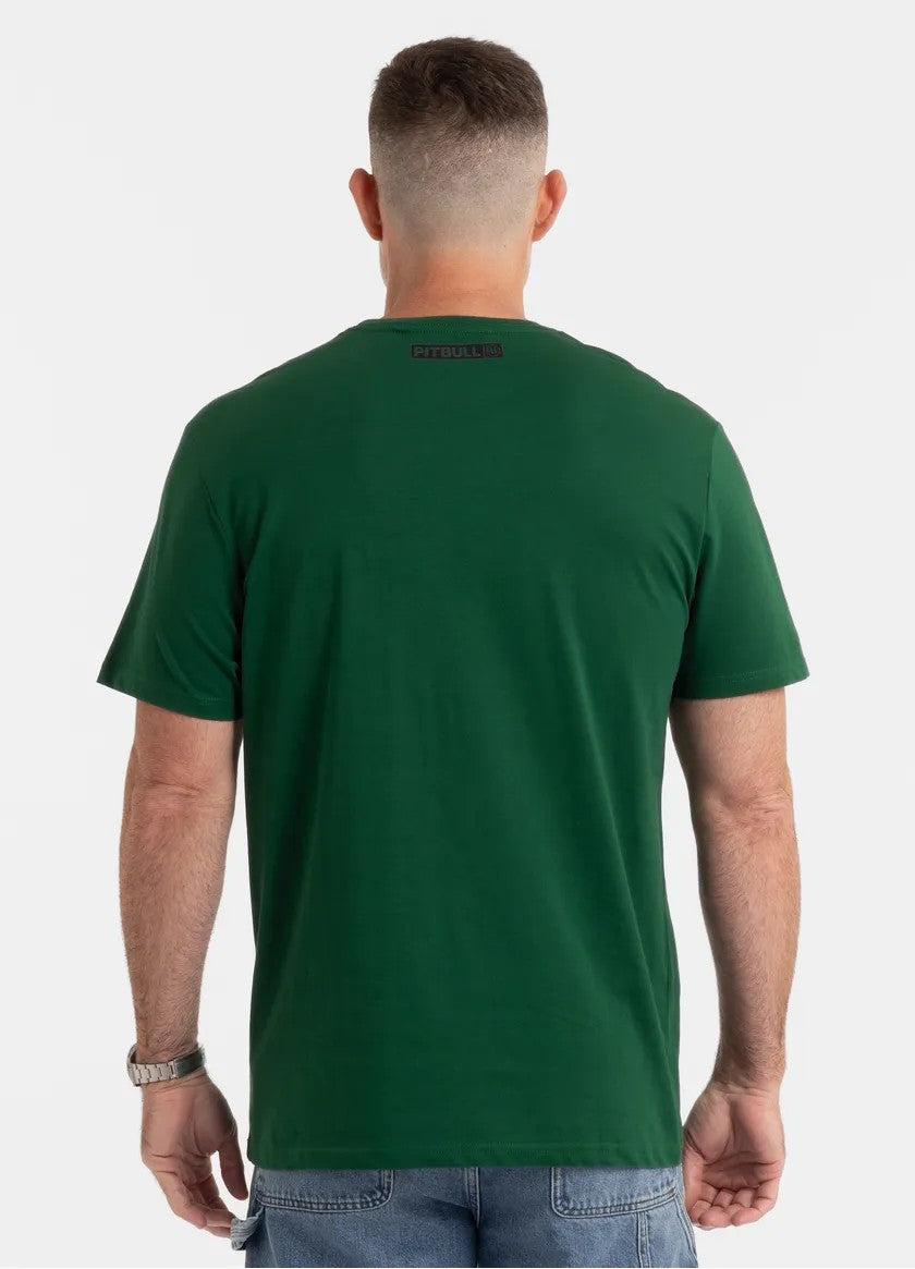Pitbull T-shirt bawełniany Hilltop Zielony