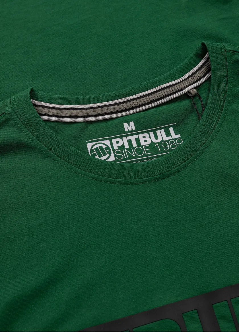 Pitbull T-shirt bawełniany Hilltop Zielony