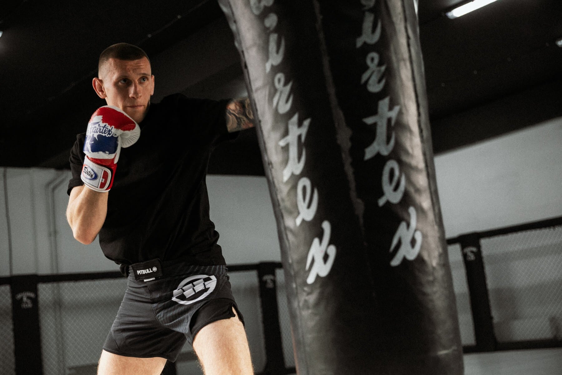Fairtex Rękawice Bokserskie ze skóry naturalnej BGV1 Thai Pride