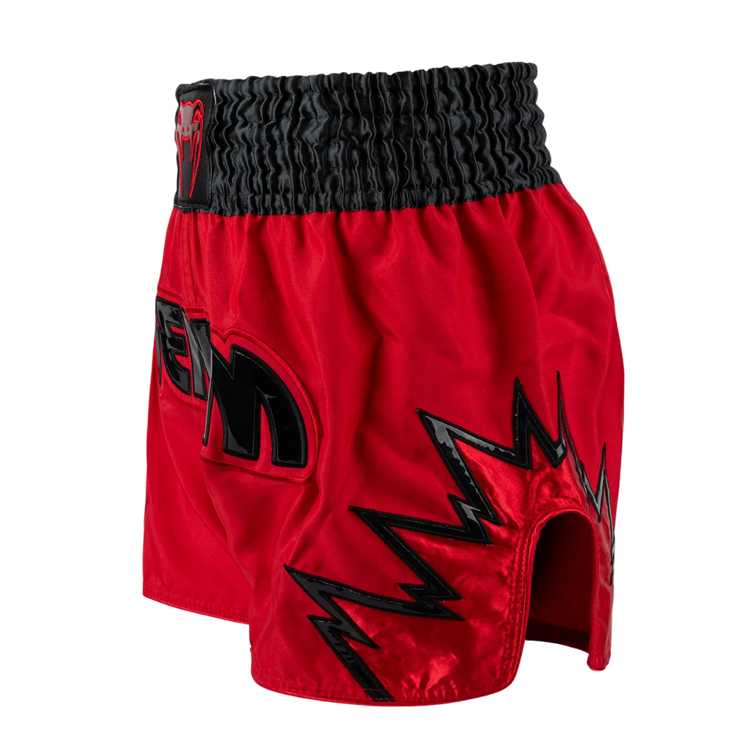 Venum Spodenki Muay Thai Inferno Czerwono-Czarne